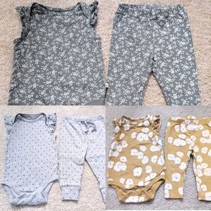 Baby Gap bodysuit and leggings